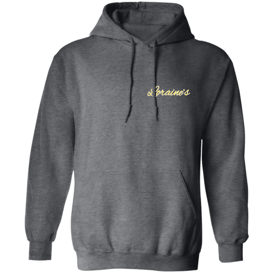 Colossians 3:23 yellow Pullover Hoodie 8 oz (Closeout)