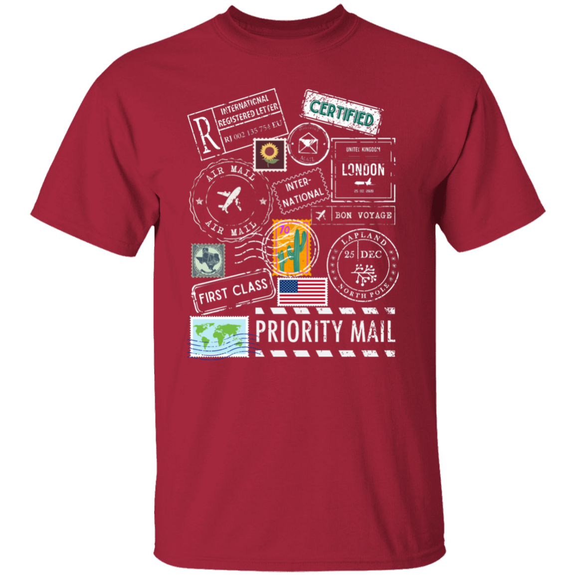 Postage 5.3 oz. T-Shirt