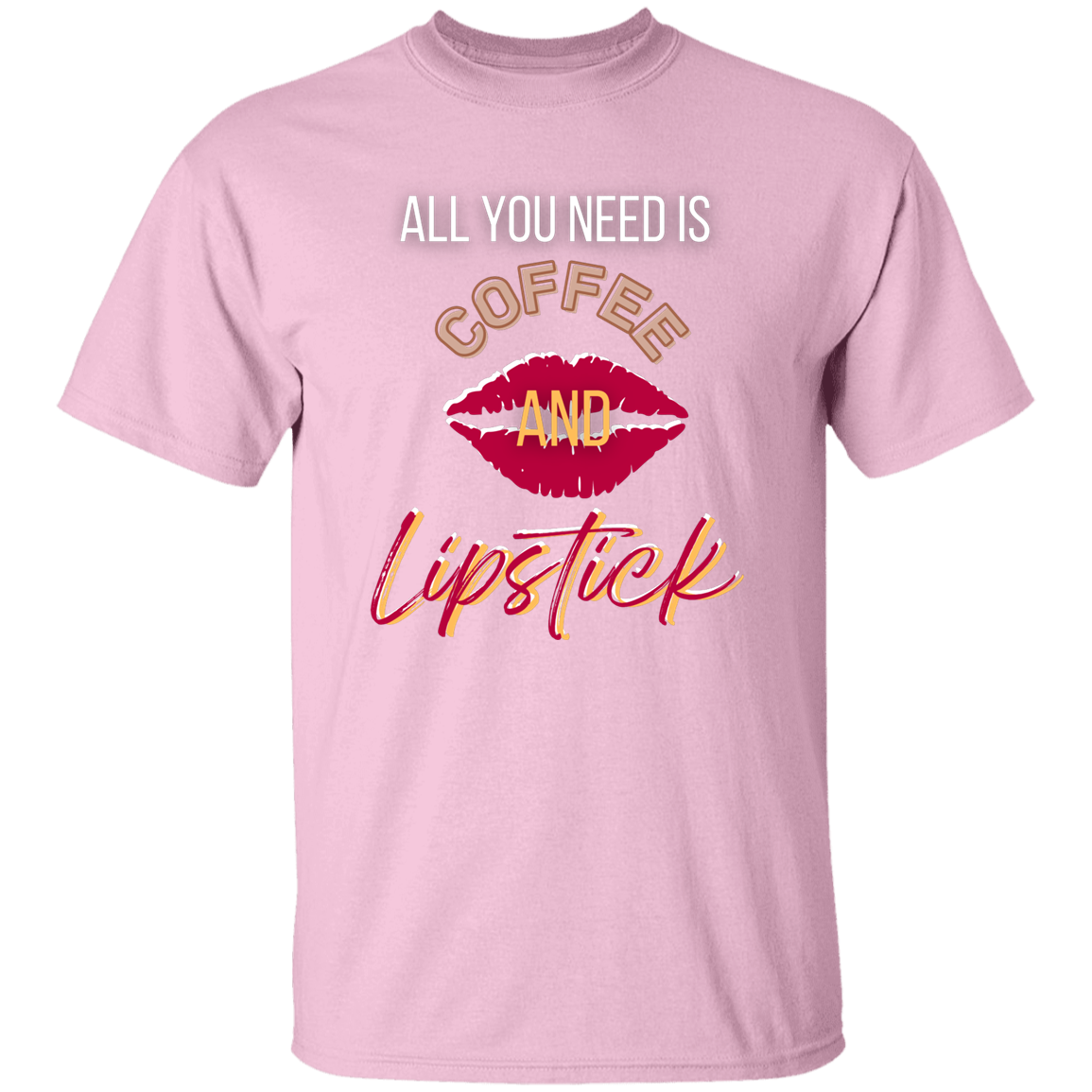 Coffee & Lipstick Plus Size T-Shirt