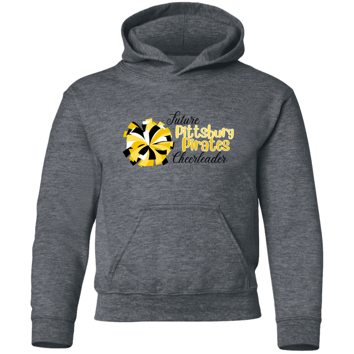 Future Pitt Pirate Cheer Youth Pullover Hoodie