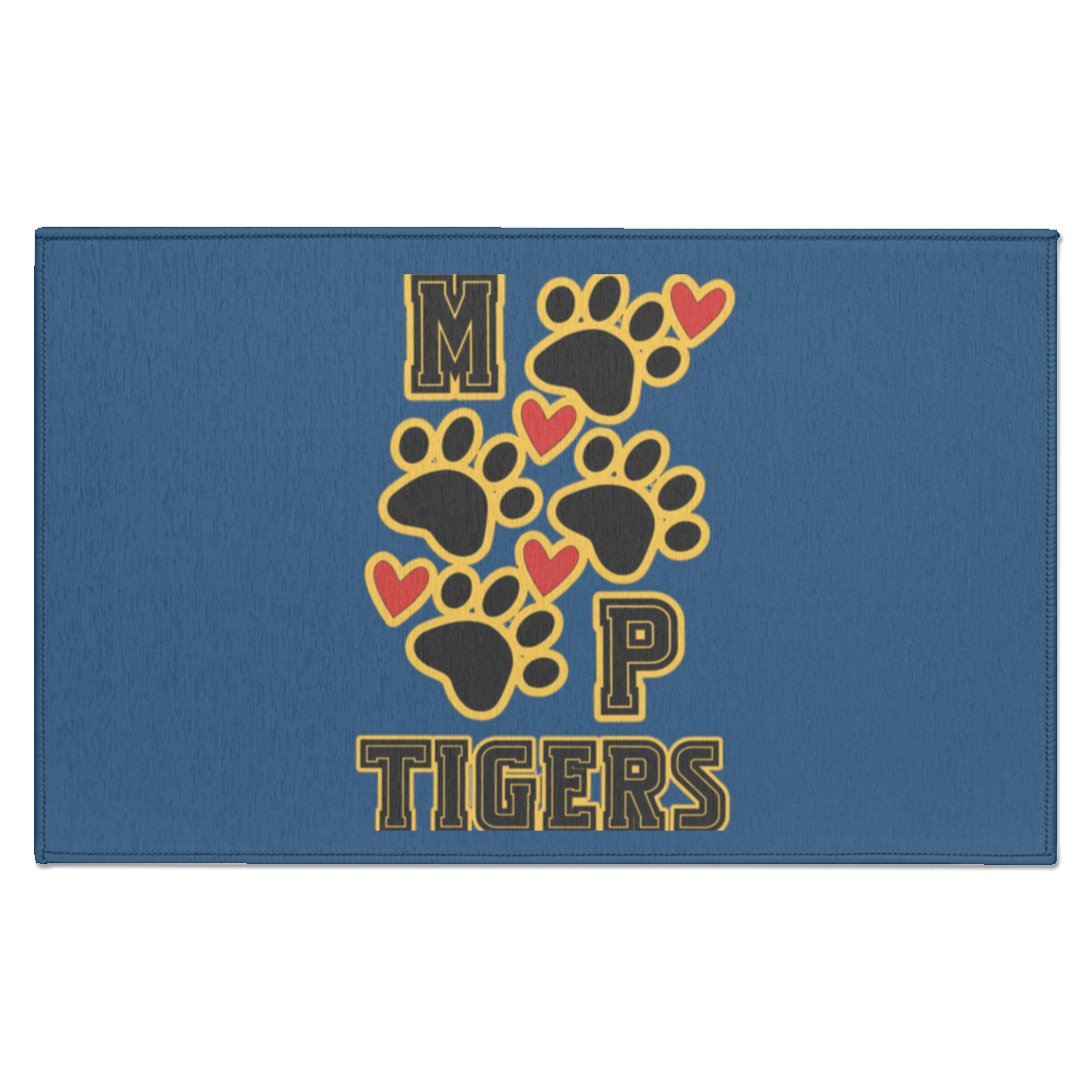 MP Tigers Heart & Sole Indoor Doormat