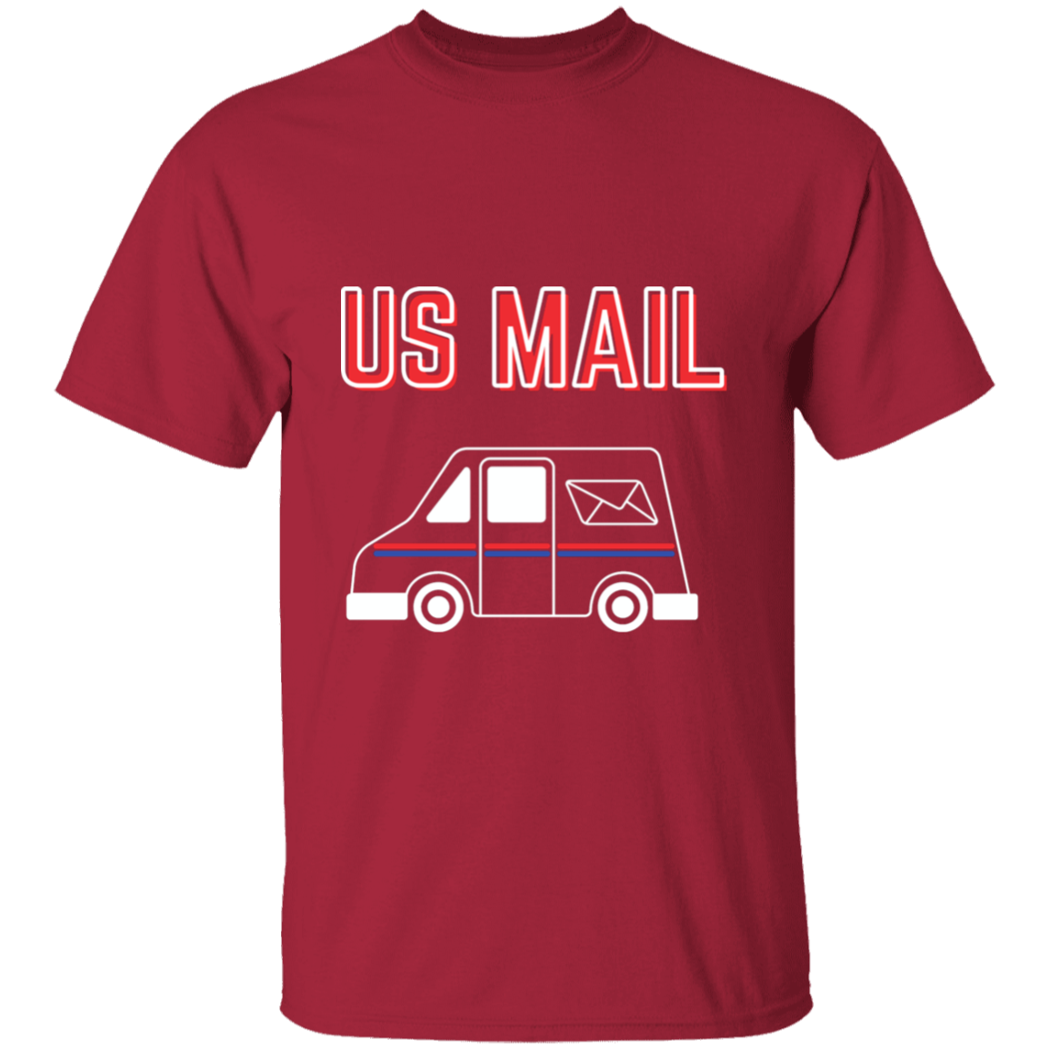 USMail LLV Red 5.3 oz. T-Shirt