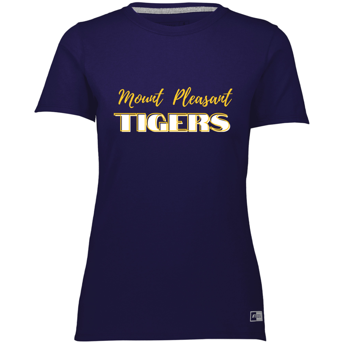 Gold MP Tigers Ladies’ Essential Dri-Power Tee