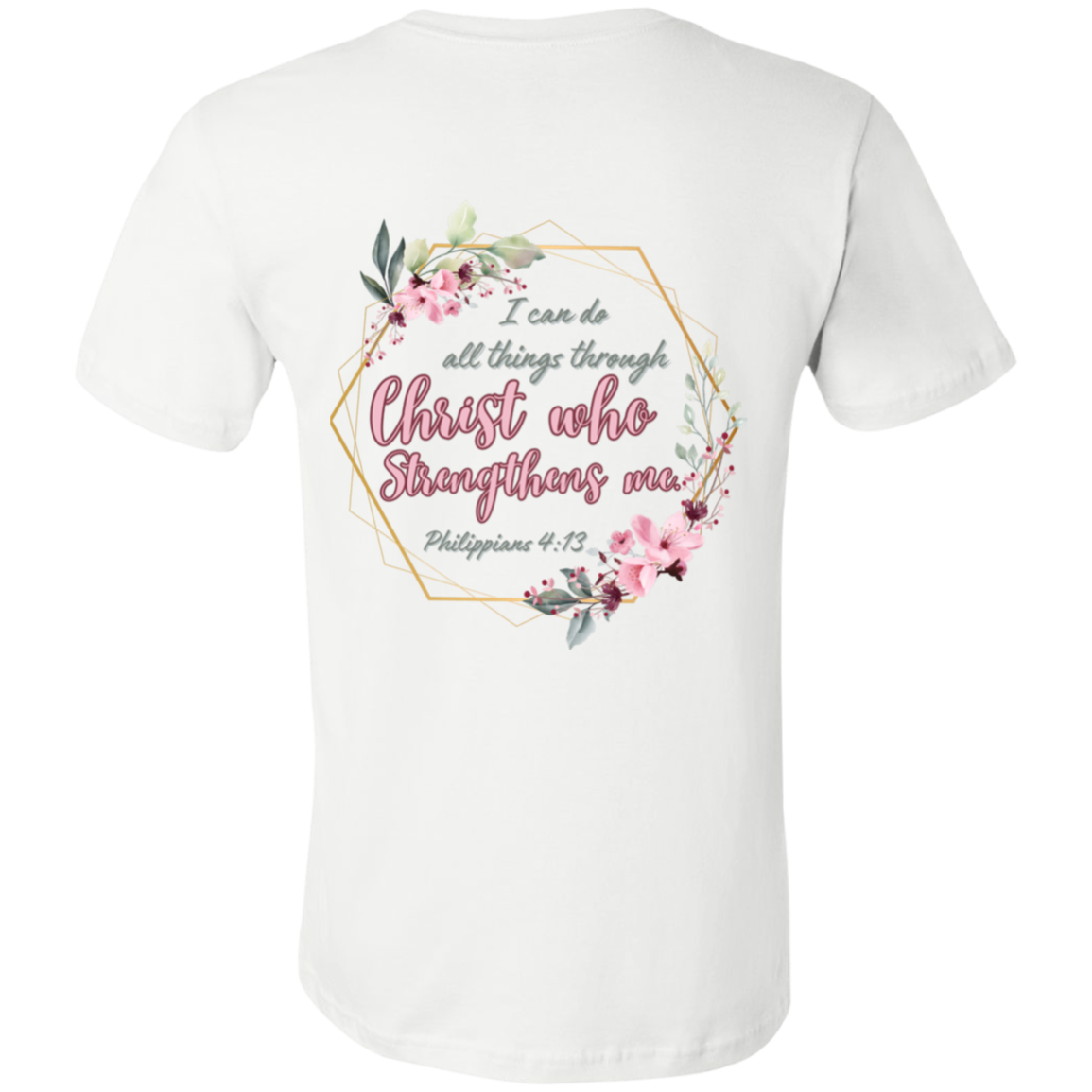 Phil 4:13 Jersey Short-Sleeve T-Shirt