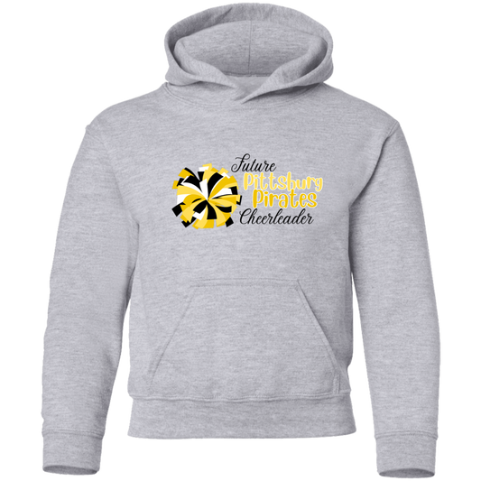 Future Pitt Pirate Cheer Youth Pullover Hoodie