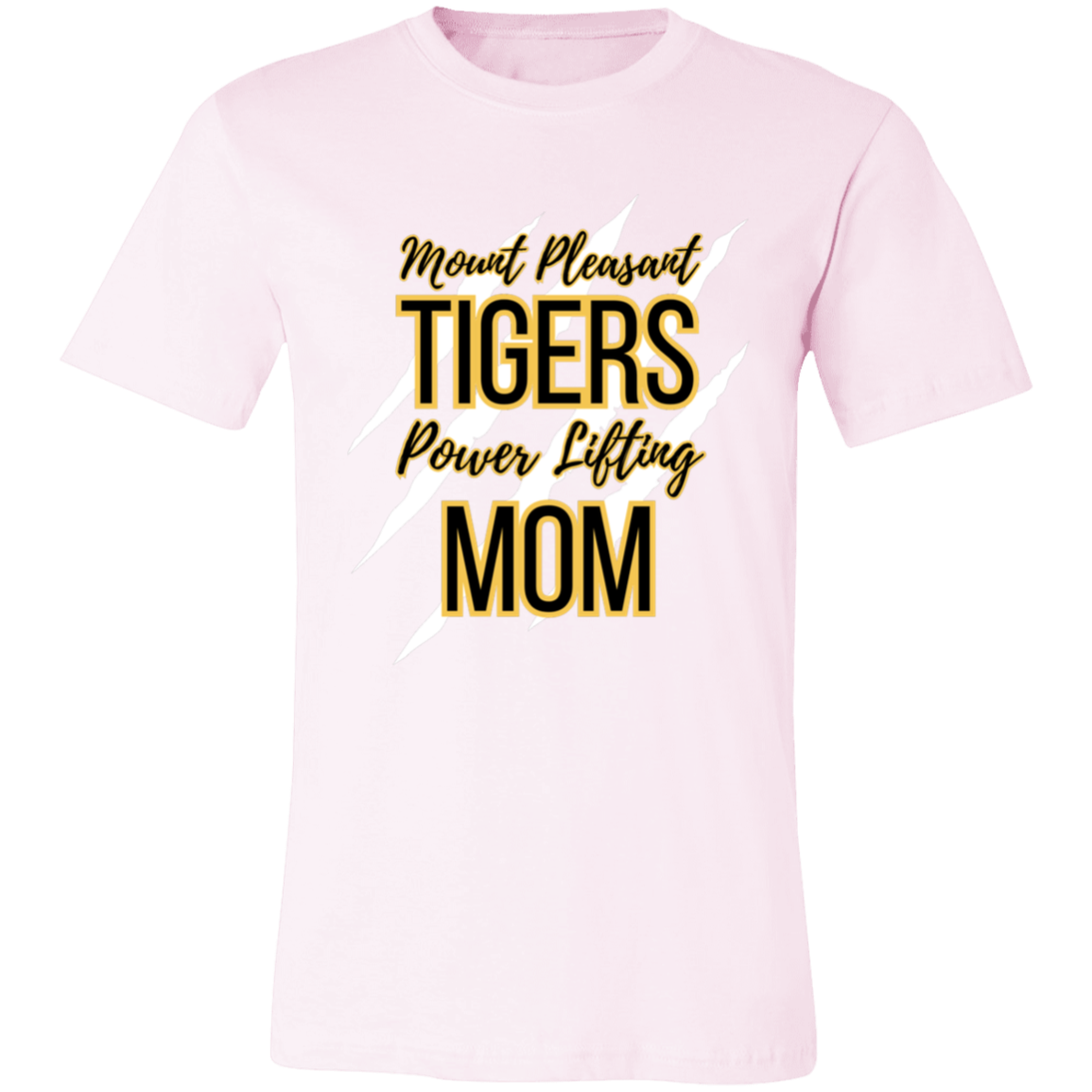 MPTiger Power Lifting MOM Jersey Short-Sleeve T-Shirt