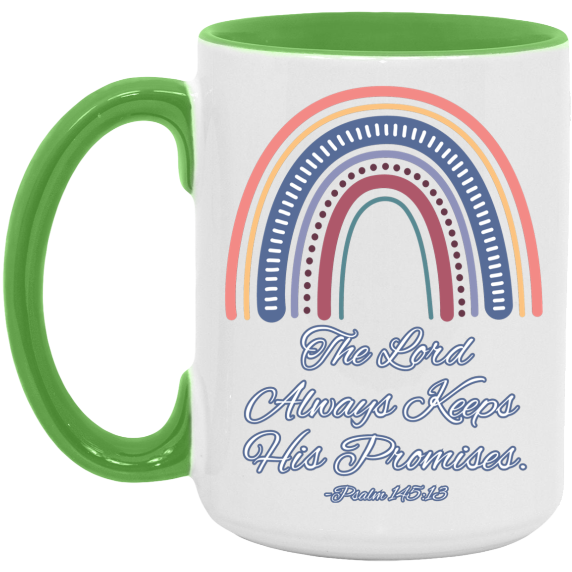Psalm 145:13 #3 15oz Accent Mug