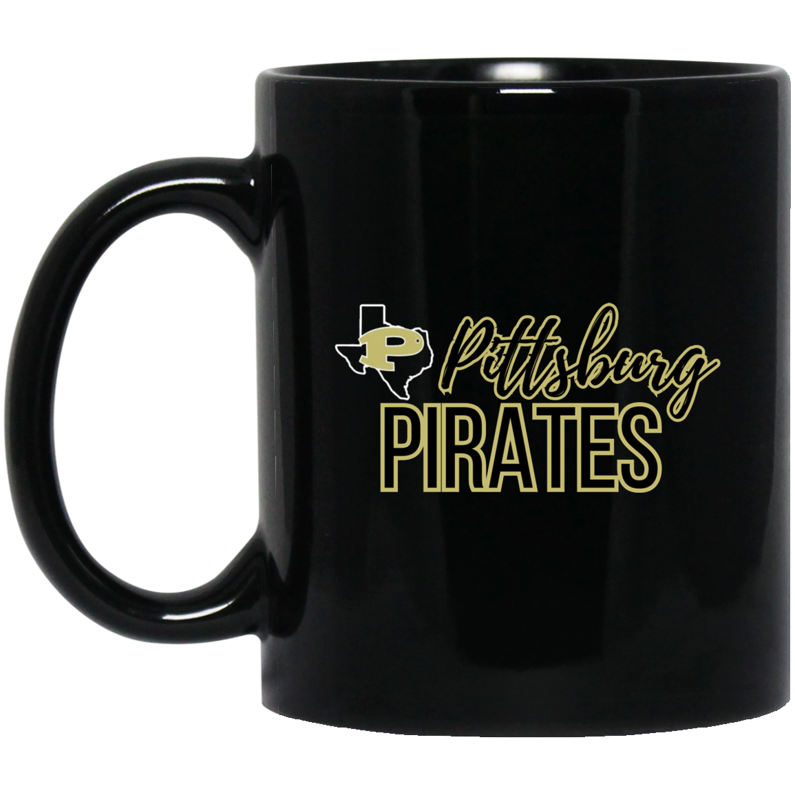 Pittsburg Pirates 11 oz. Black Mug