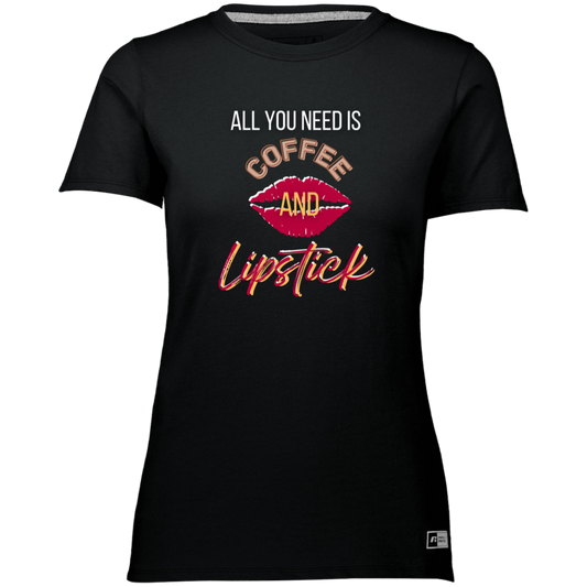 Coffee & Lipstick Ladies’ Essential Dri-Power Tee