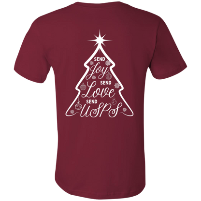 Send USPS Xmas Jersey Short-Sleeve T-Shirt