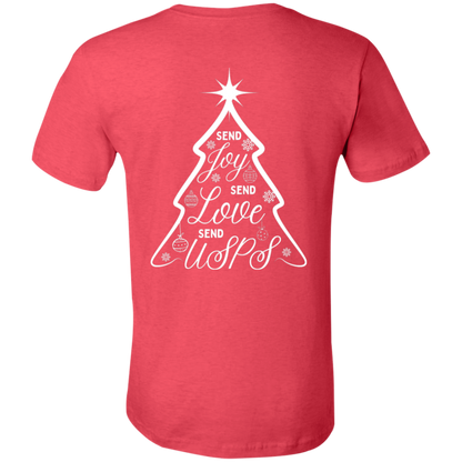 Send USPS Xmas Jersey Short-Sleeve T-Shirt