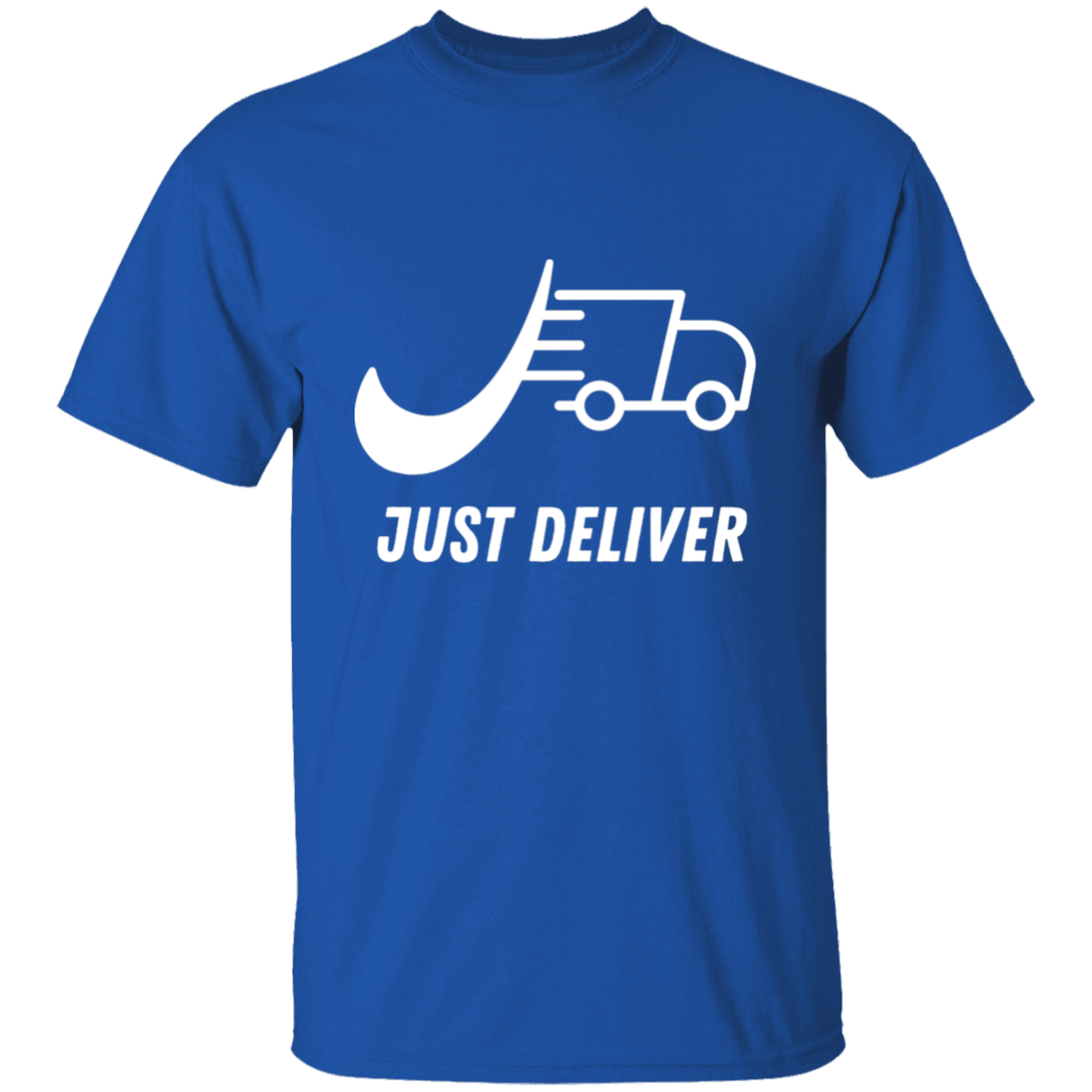 Just Deliver Truck White5.3 oz. T-Shirt