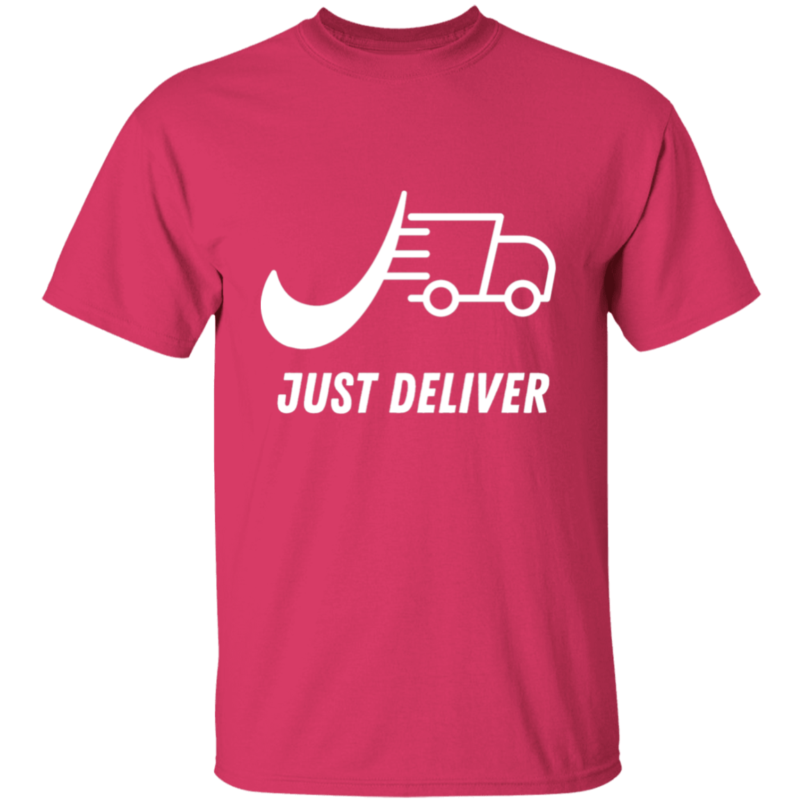 Just Deliver Truck White5.3 oz. T-Shirt