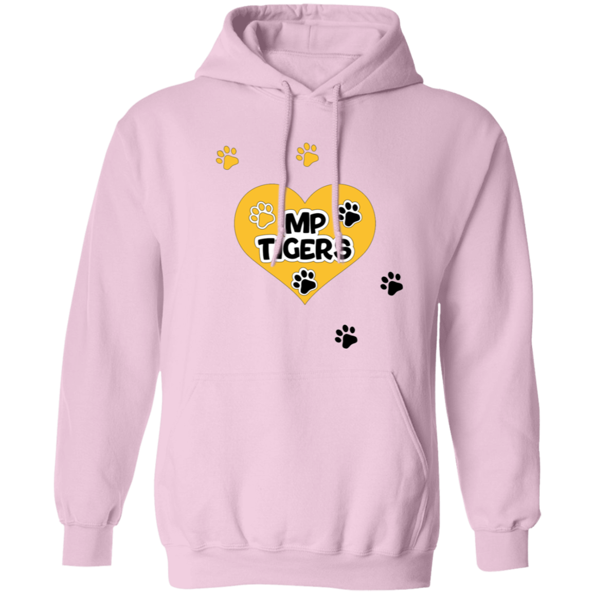MP Tigers Leaving Tracks- Pullover Hoodie 8 oz (Closeout)