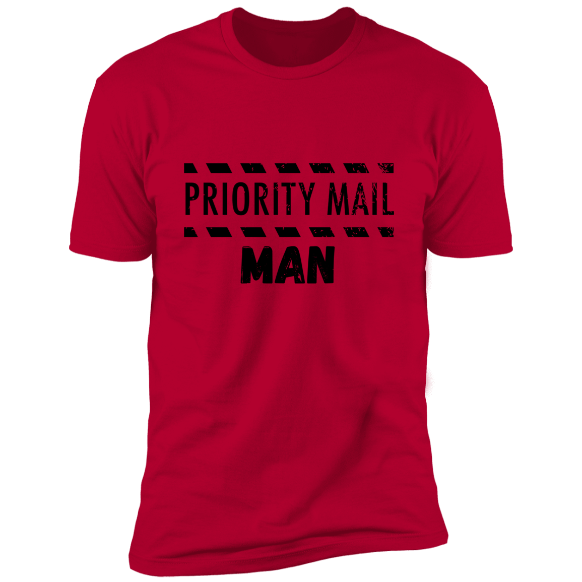 Priority Mail Man Premium Short Sleeve T-Shirt