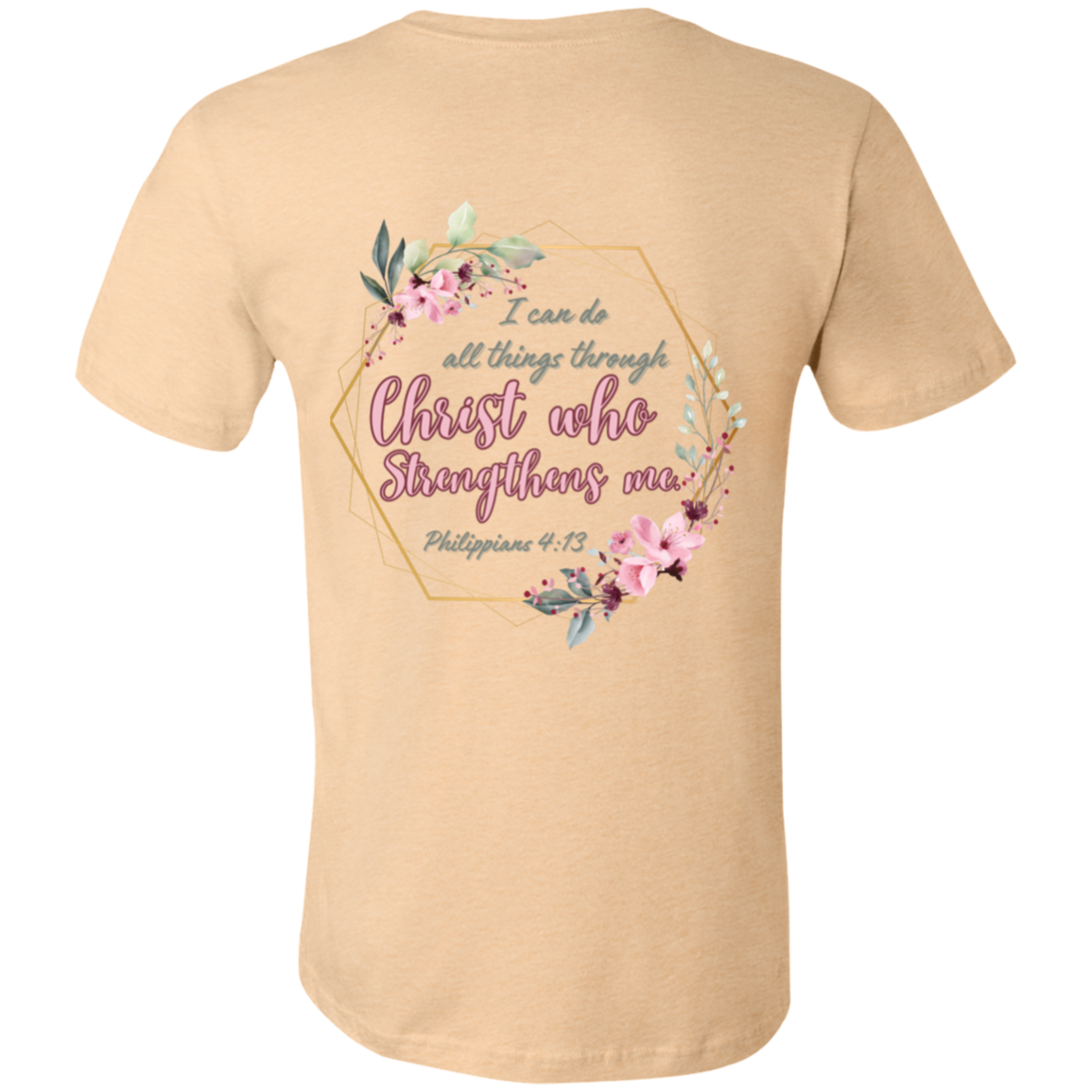 Phil 4:13 Jersey Short-Sleeve T-Shirt