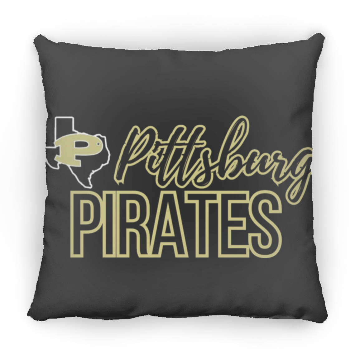 Pittsburg Pirates Medium Square Pillow