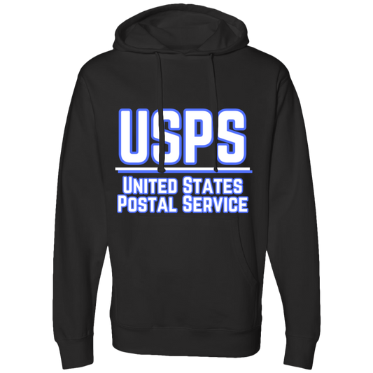 USPS B&W Midweight Hooded Sweatshirt