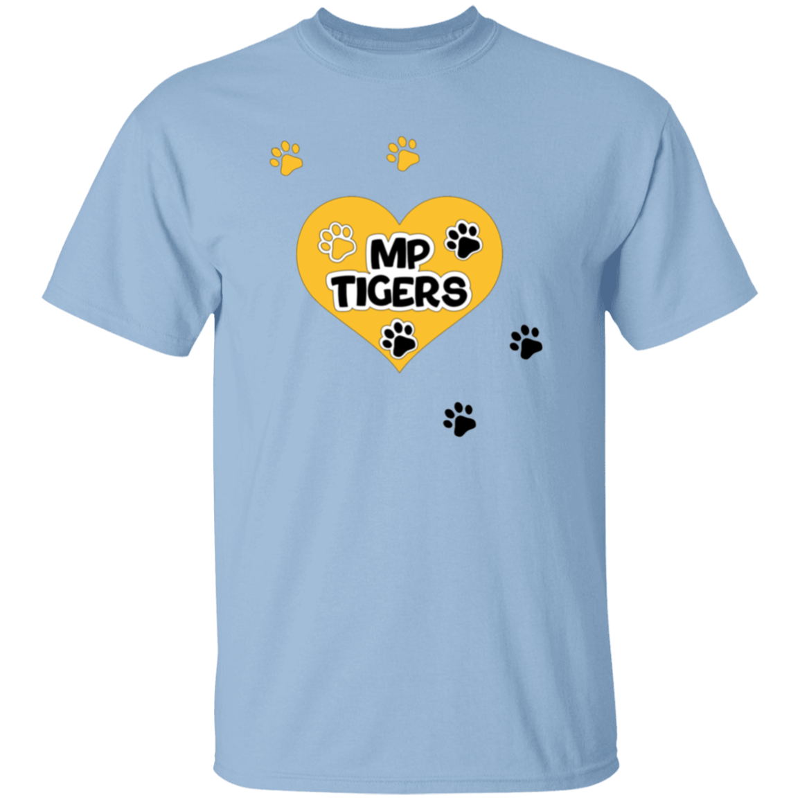 MP Tigers Leaving Tracks- 100% Cotton Youth T-Shirt