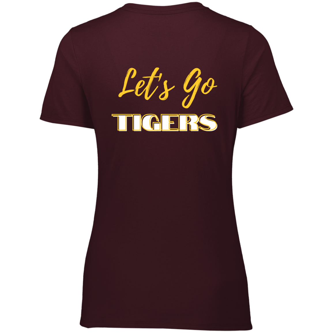 Gold MP Tigers Ladies’ Essential Dri-Power Tee
