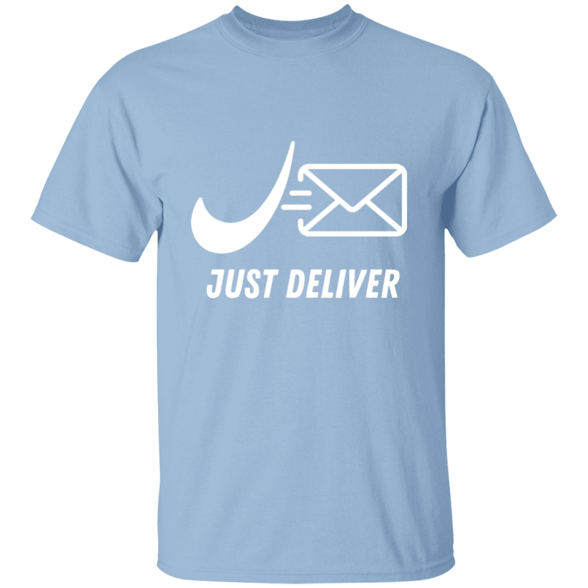 Just Deliver Envelope White 5.3 oz. T-Shirt