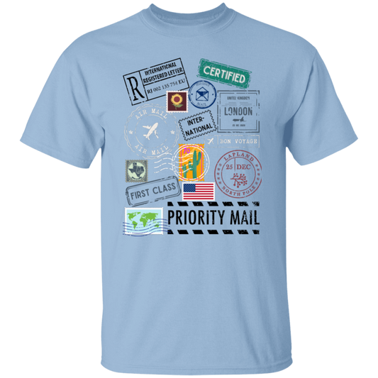 Postage Multi 5.3 oz. T-Shirt