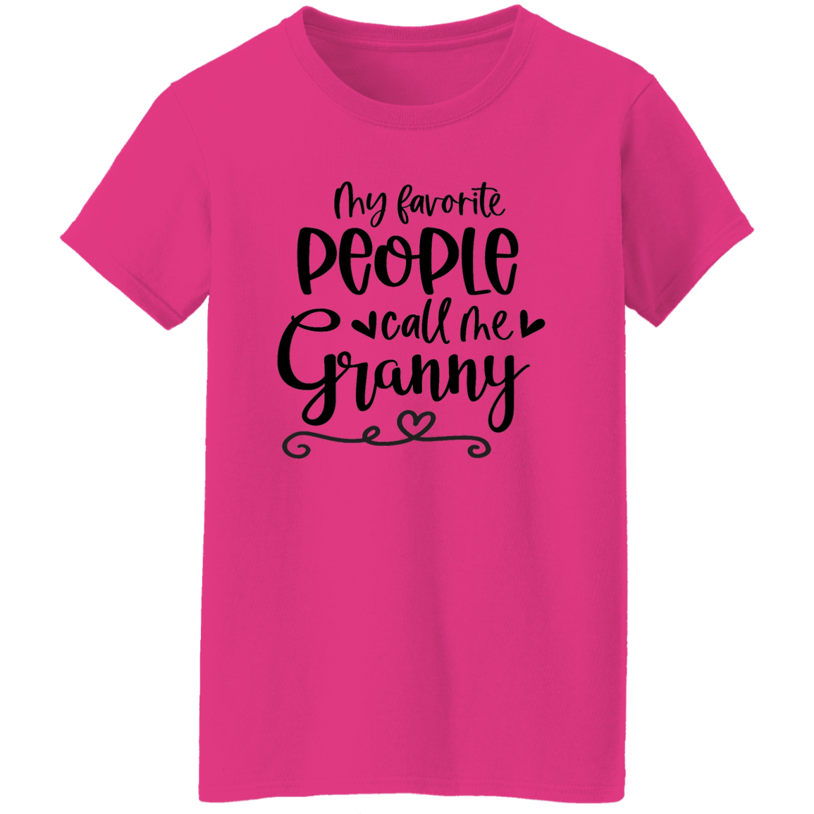 Fav People Granny- Ladies' 5.3 oz. T-Shirt