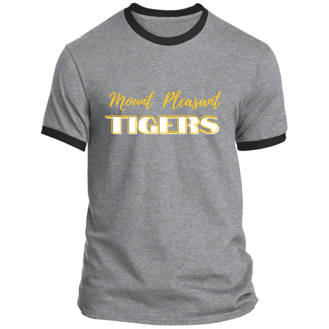 Gold MP Tigers Ringer Tee