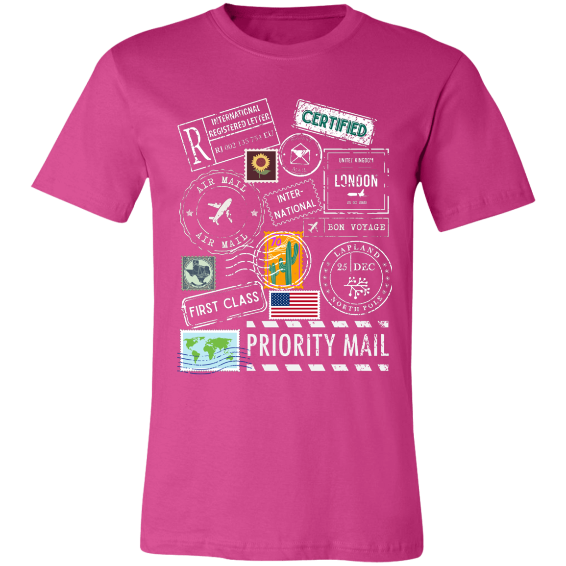 Postage Unisex Jersey Short-Sleeve T-Shirt