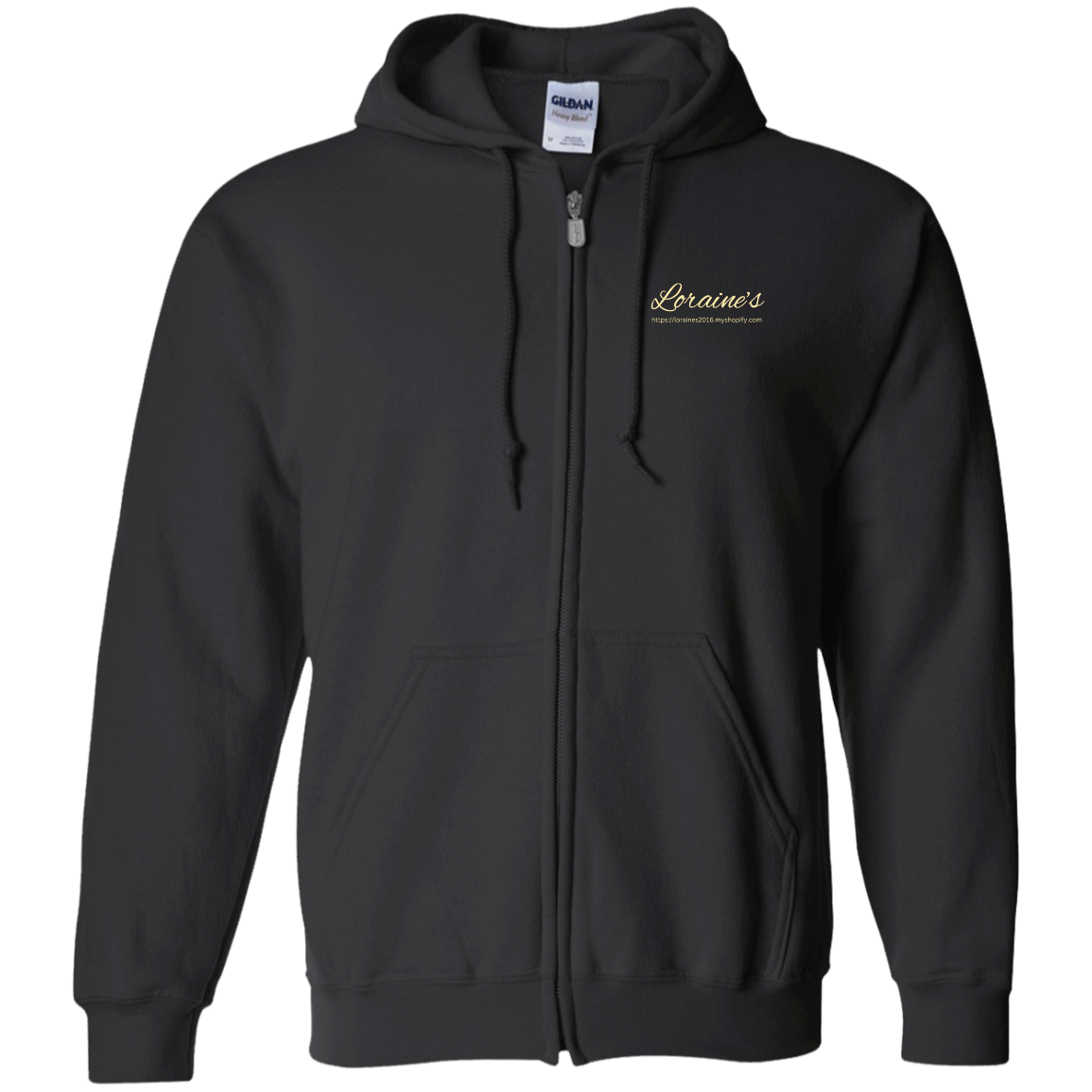 Psalm 91:4  Zip Up Hooded Sweatshirt