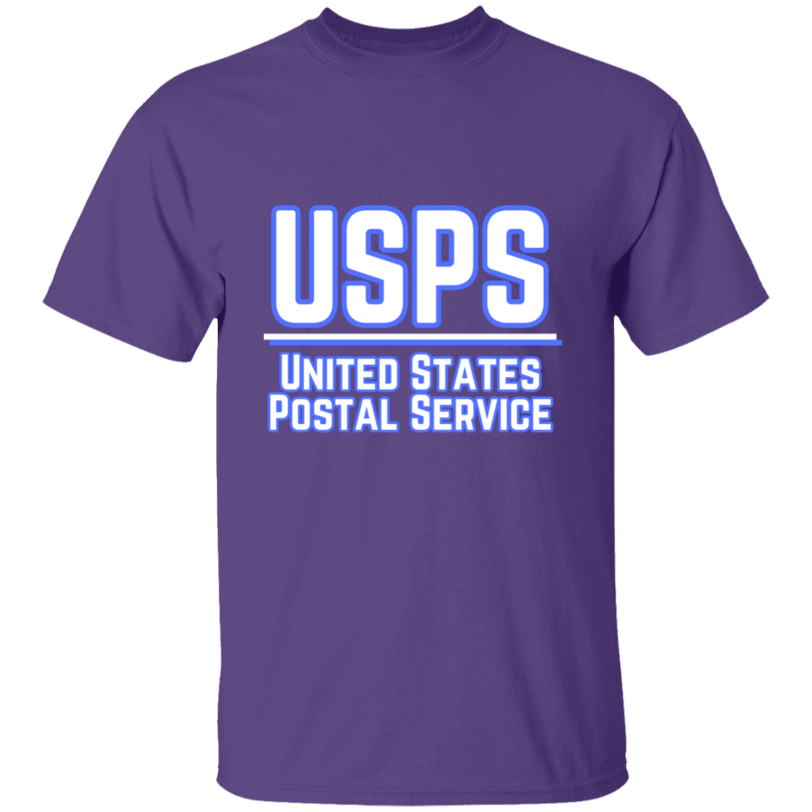USPS B&W- 5.3 oz. T-Shirt
