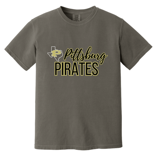 Pitt Pirates Heavyweight Garment-Dyed T-Shirt