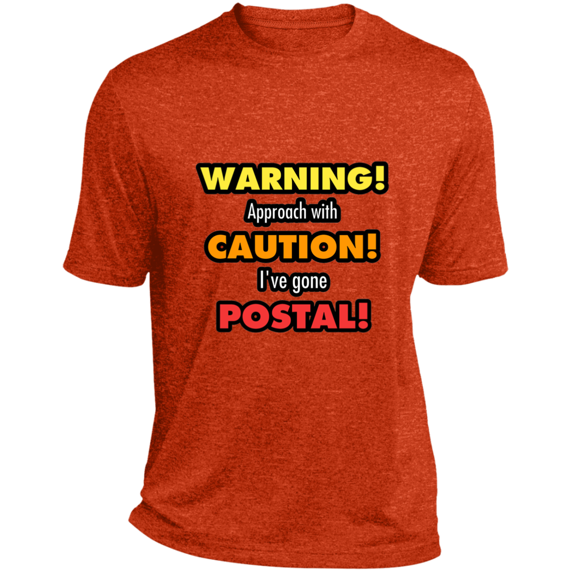 Gone Postal Heather Performance Tee