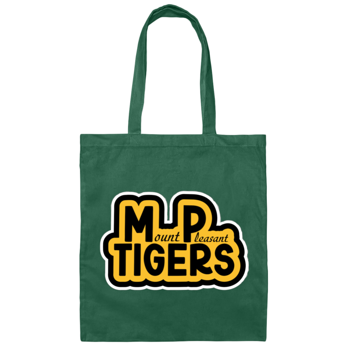 MP Tigers Black&Gold Canvas Tote Bag