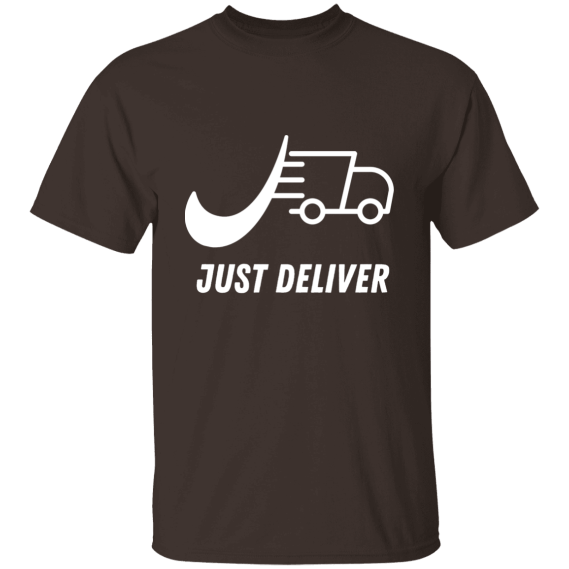 Just Deliver Truck White5.3 oz. T-Shirt