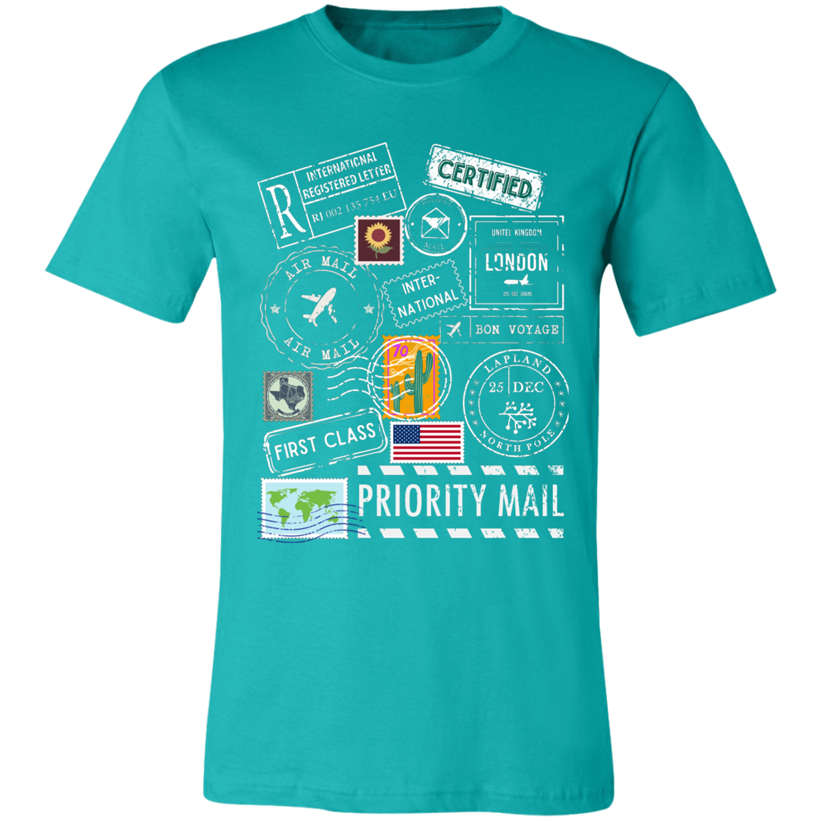 Postage Unisex Jersey Short-Sleeve T-Shirt