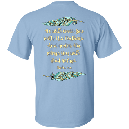Psalm 91:4 T&Y 5.3 oz. T-Shirt