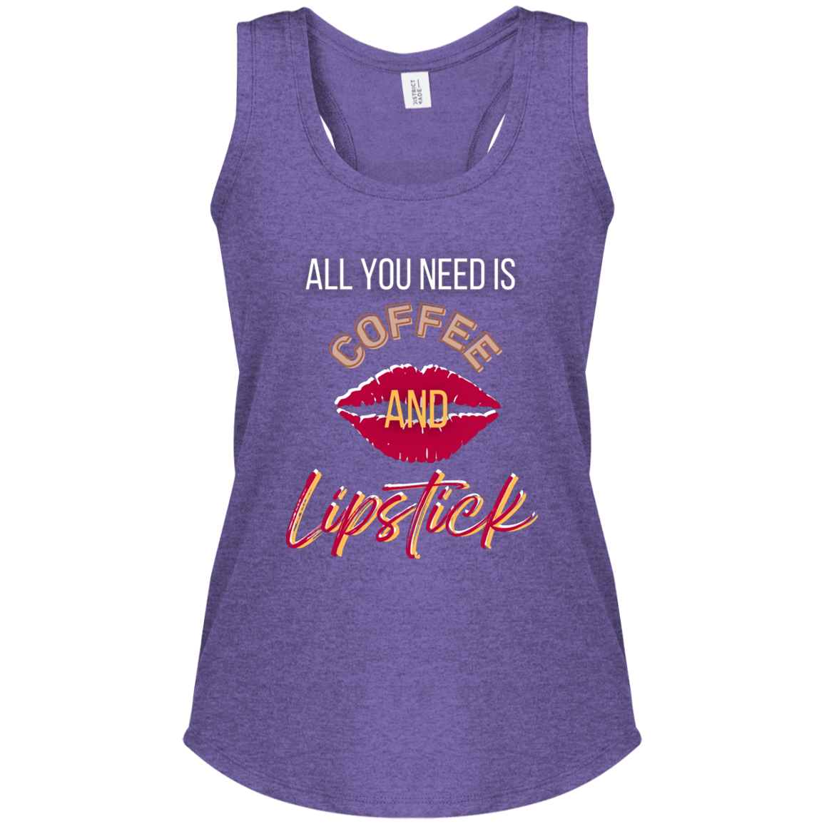 Coffee & Lipstick Women's Perfect Tri Racerback Tank