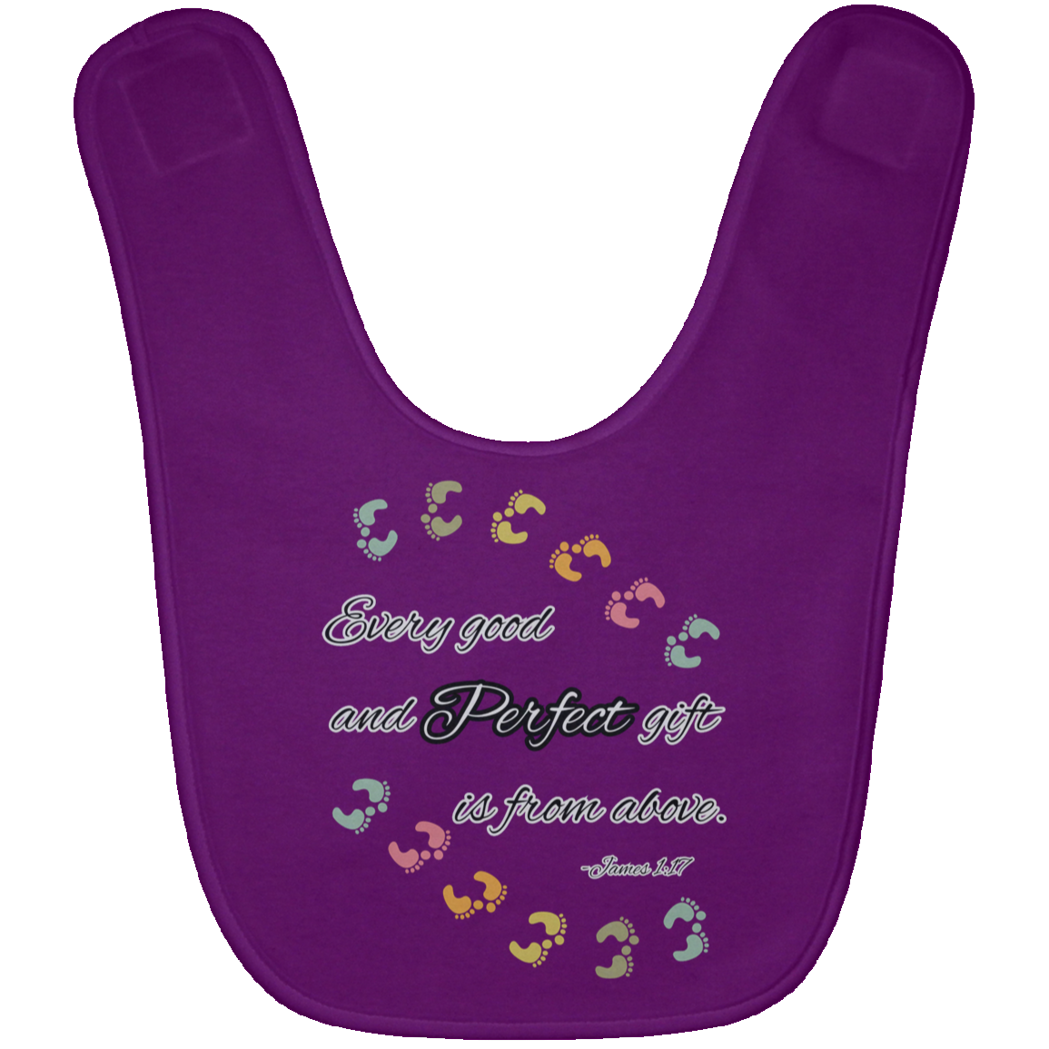 James 1:17 Baby Bib