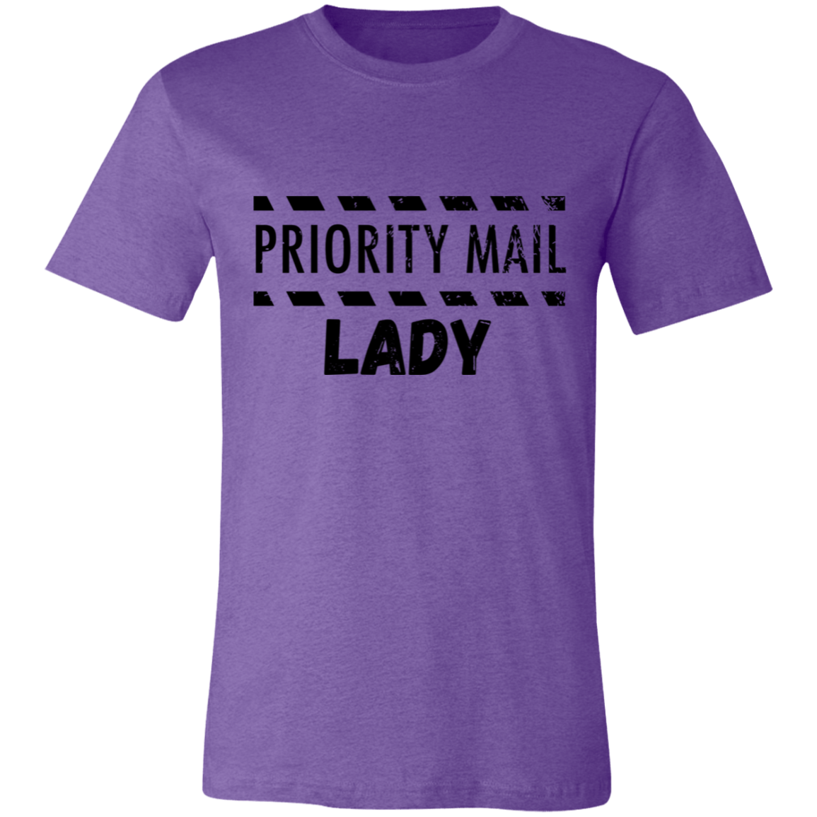 Priority Mail Lady Unisex Jersey Short-Sleeve T-Shirt