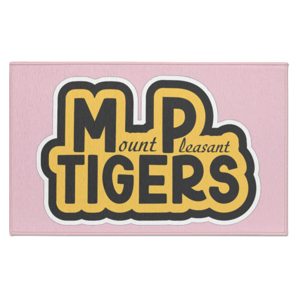 MP Tigers Black & Gold Indoor Doormat