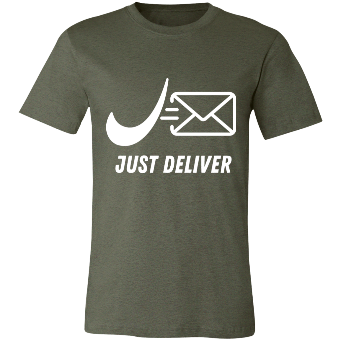 Just Deliver Envelope White Unisex Jersey Short-Sleeve T-Shirt