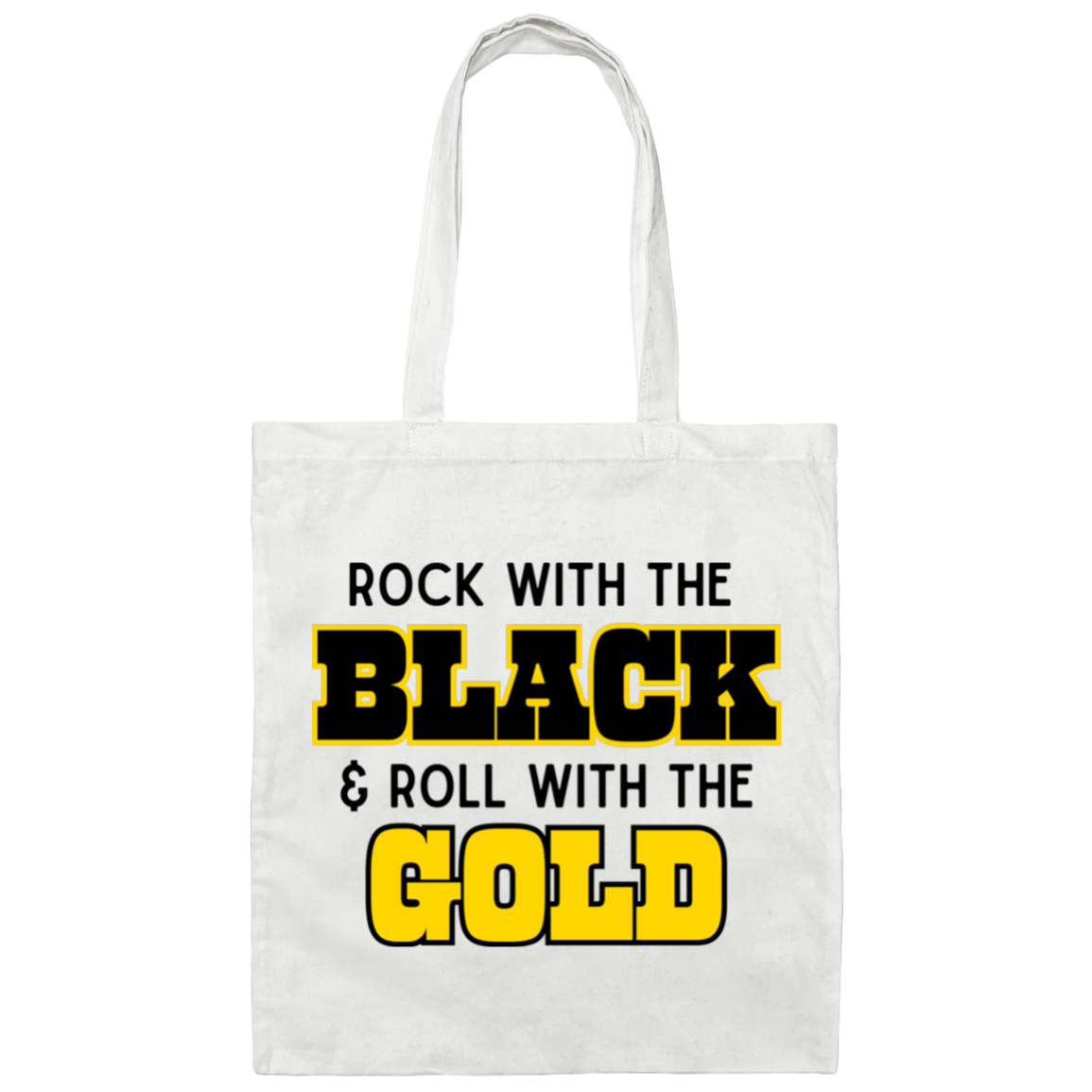 Rock and Roll Tigers Canvas Tote Bag