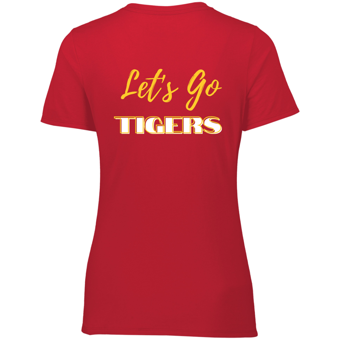 Gold MP Tigers Ladies’ Essential Dri-Power Tee