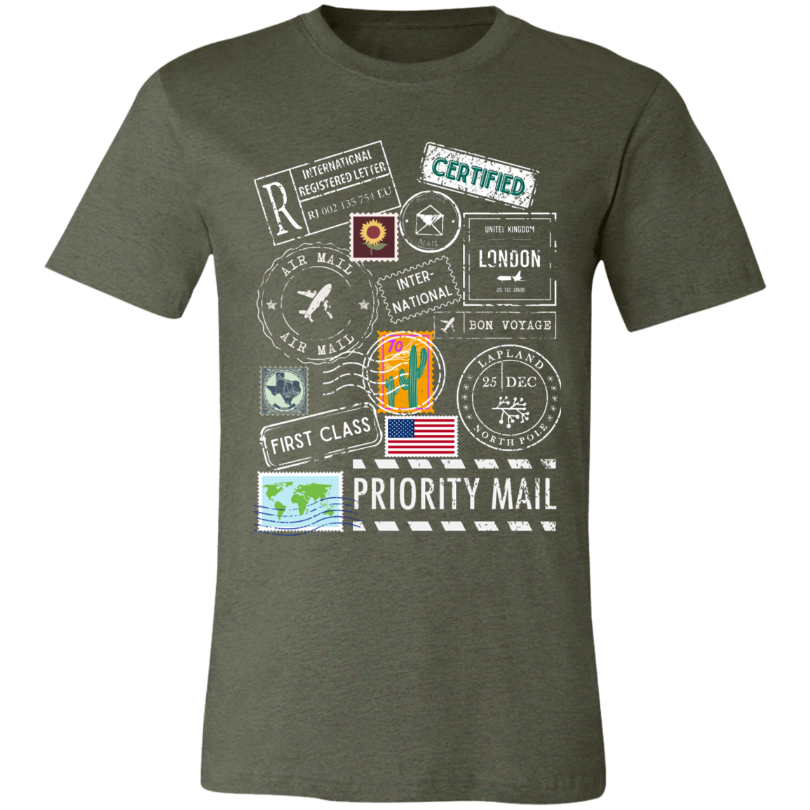 Postage Unisex Jersey Short-Sleeve T-Shirt