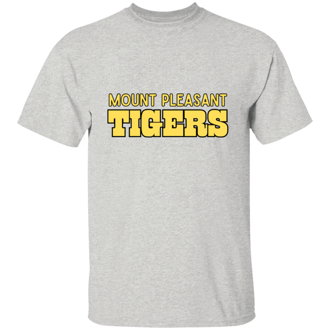 MP Tigers Black and Gold- S-6xl 5.3 oz. T-Shirt