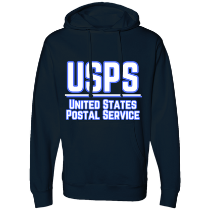 USPS B&W Midweight Hooded Sweatshirt