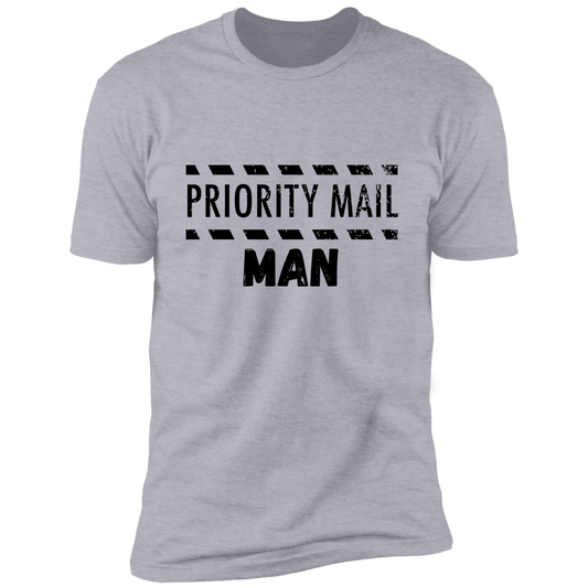 Priority Mail Man Premium Short Sleeve T-Shirt