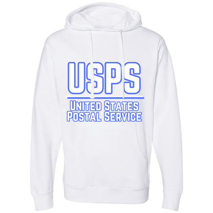 USPS B&W Midweight Hooded Sweatshirt