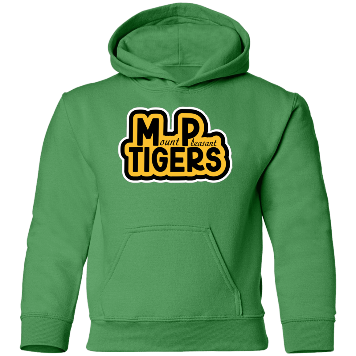 MP Tigers Black & Gold Youth Pullover Hoodie